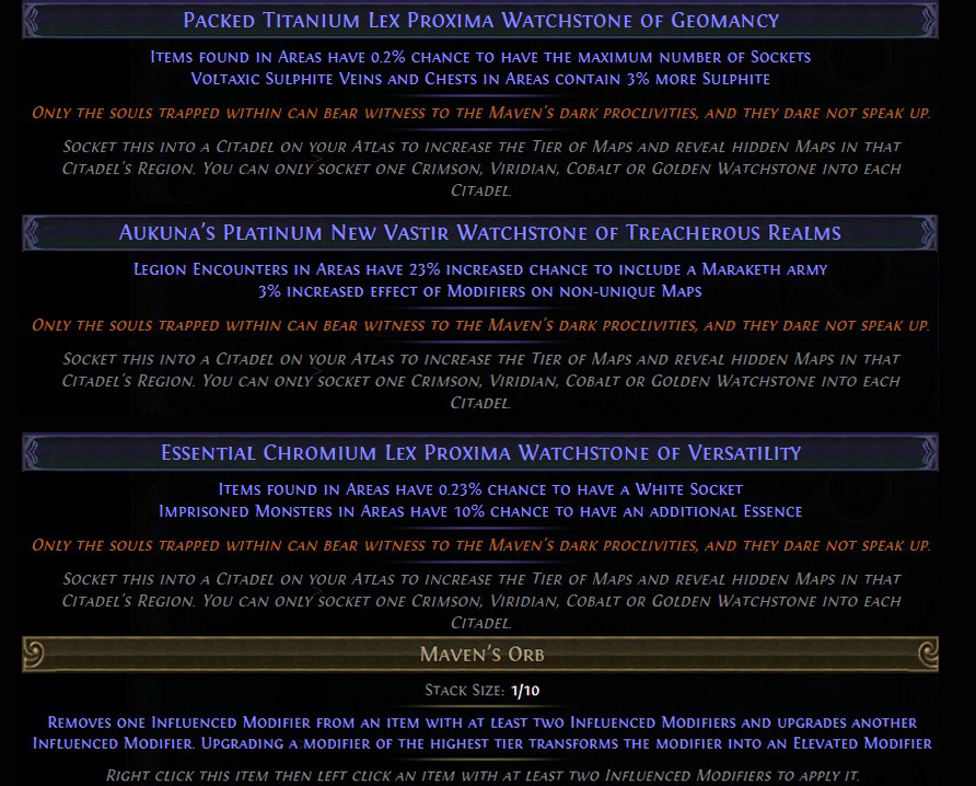 Path of Exile -  Echoes of the Atlas New PoE Currency
